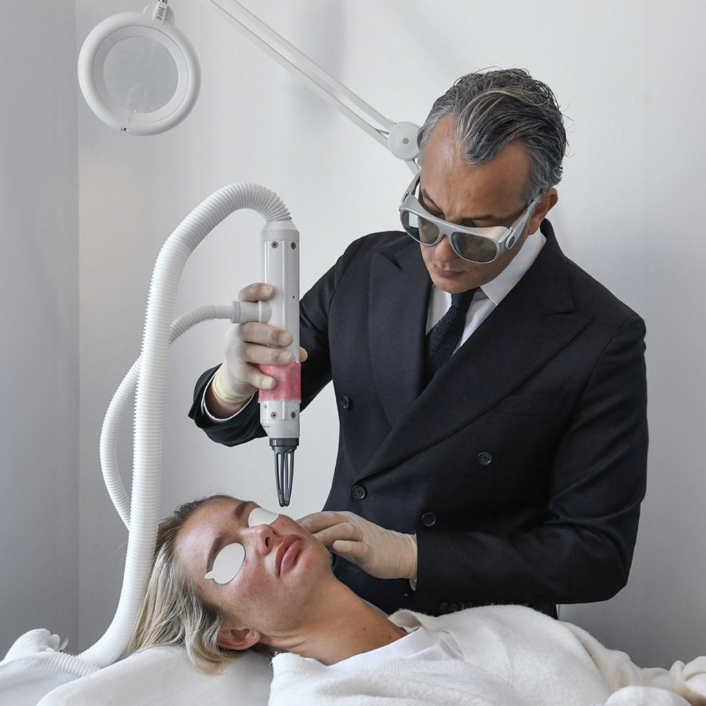 Olivier Amar Cosmetic Surgery London Skin Rejuvenation: Acne and Acne Scarring Aerolase Neo Laser