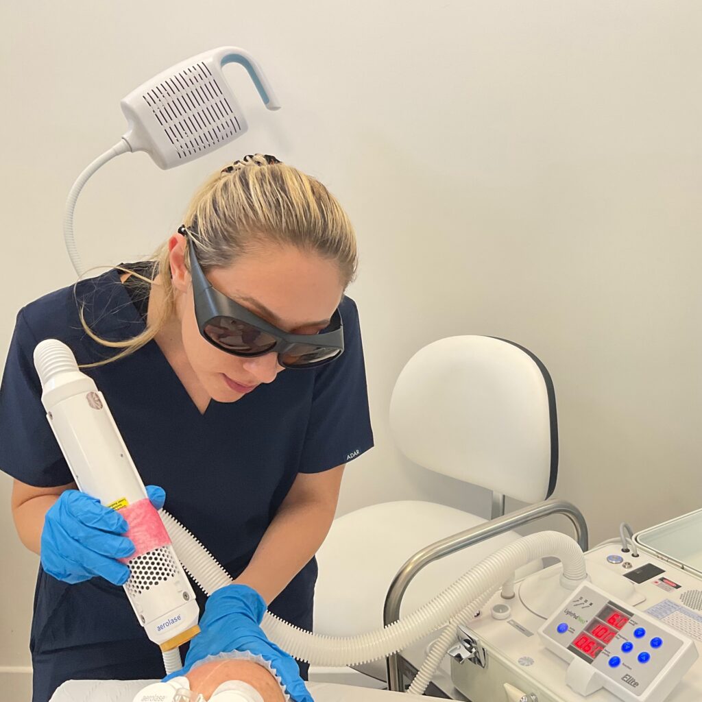 Olivier Amar Cosmetic Surgery London Aerolase neo laser skin rejuvenation